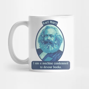 Karl Marx Portrait and Quote Mug